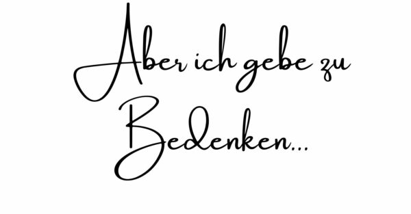 bedenken